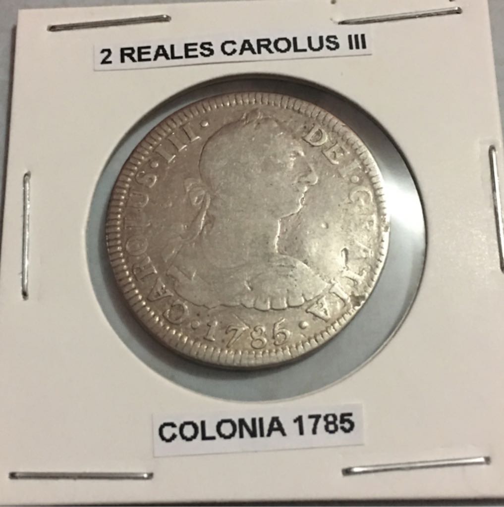2 Reales ( Carolus III )  coin collectible - Main Image 1