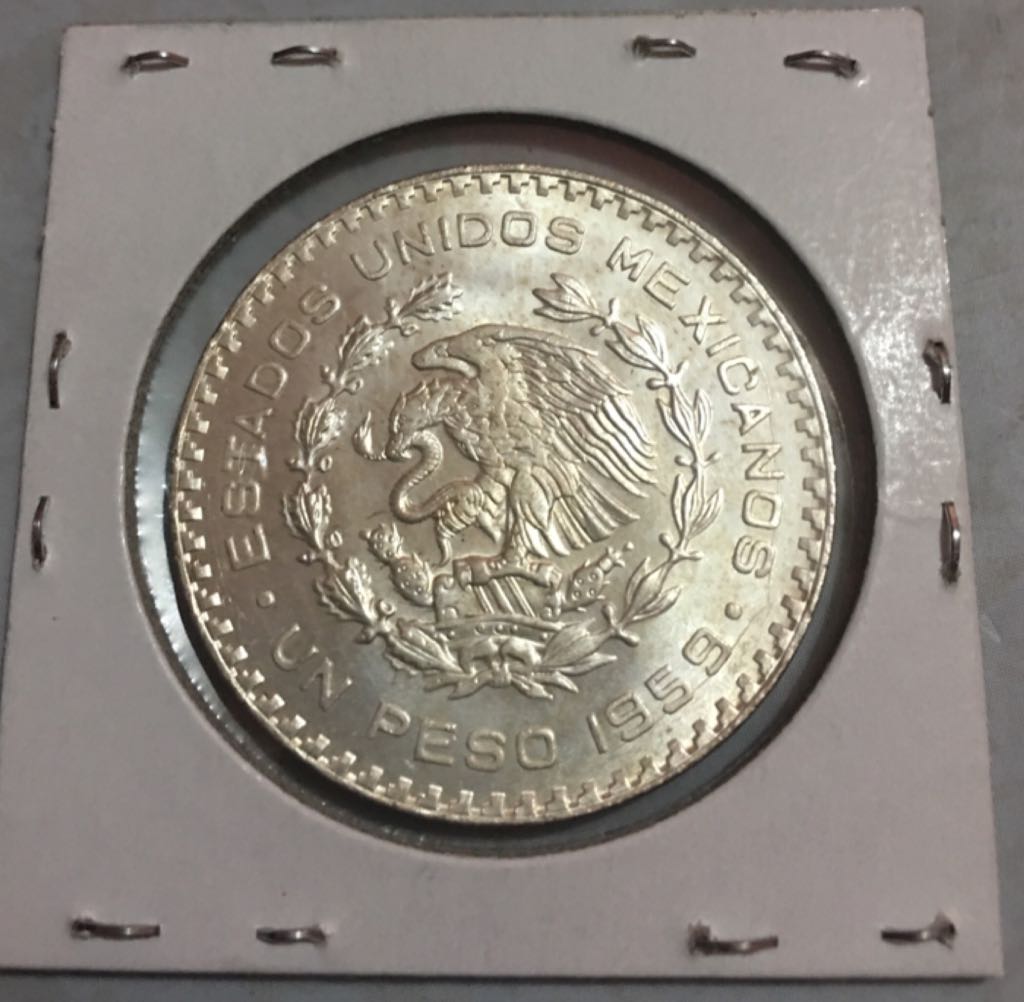 1 Peso Morelos  coin collectible - Main Image 2