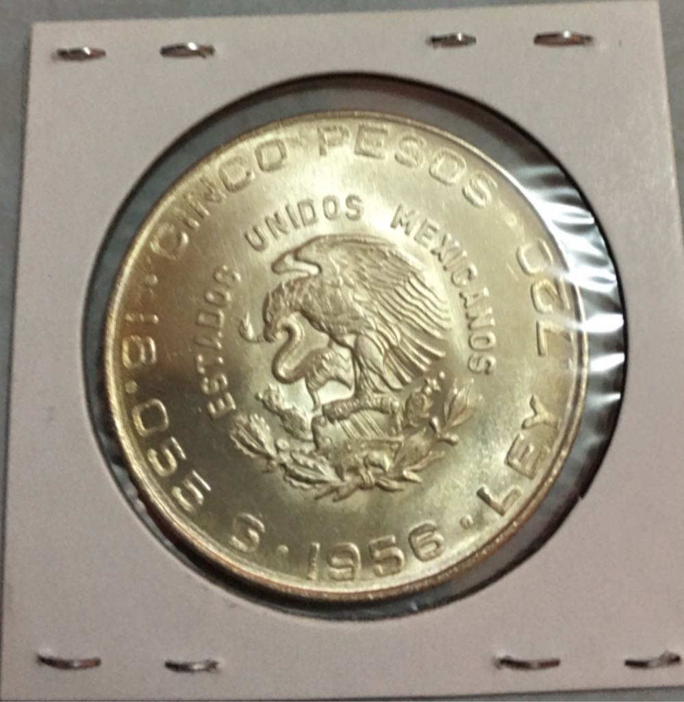 5 Pesos Hidalgo  coin collectible - Main Image 2