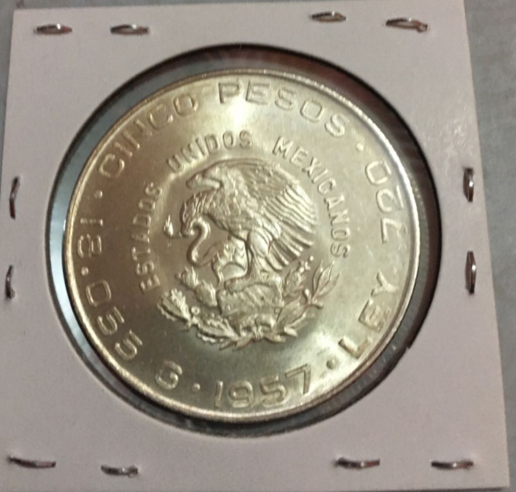 5 Pesos  coin collectible - Main Image 2
