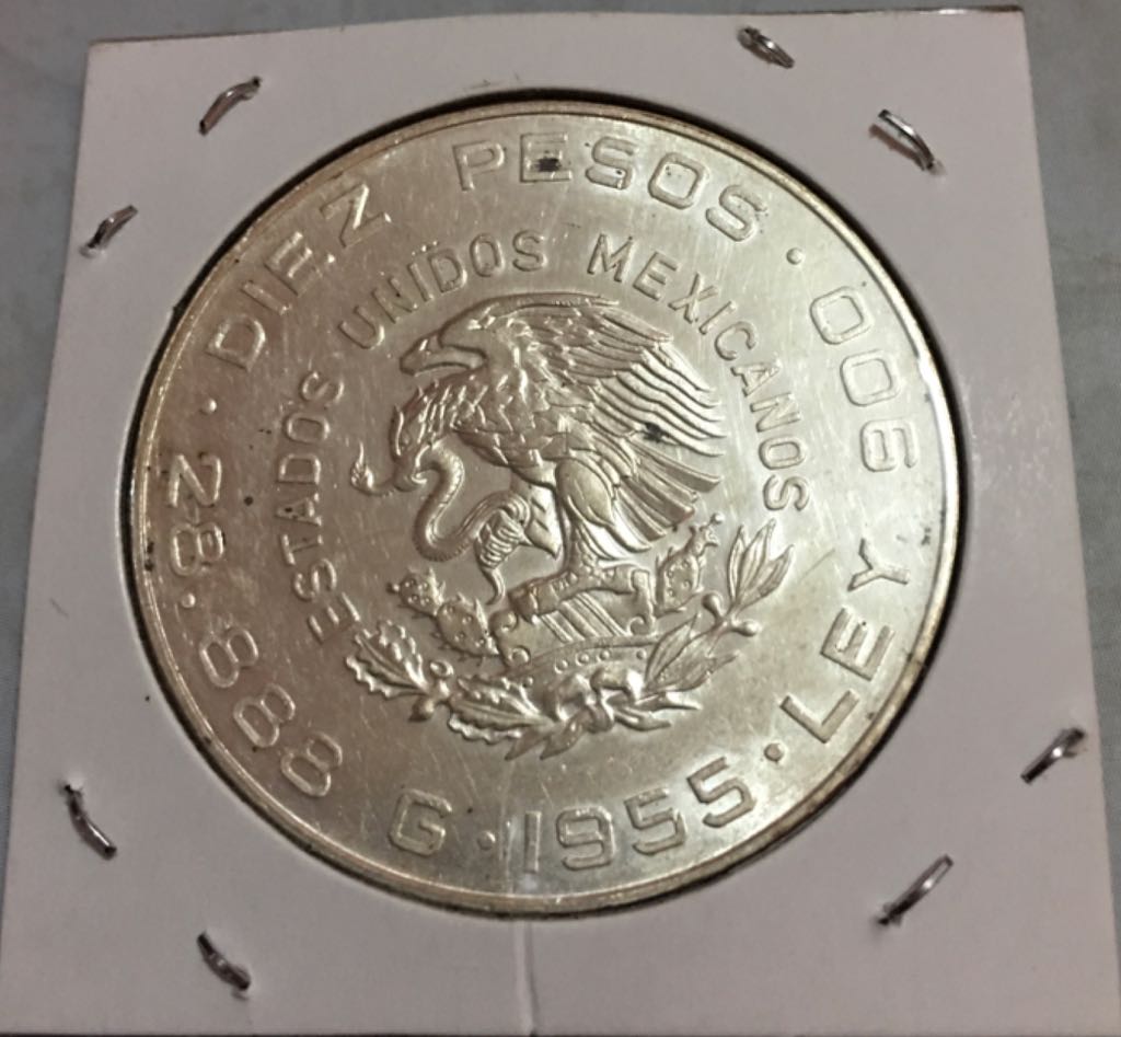 10 Pesos Hidalgo  coin collectible - Main Image 2