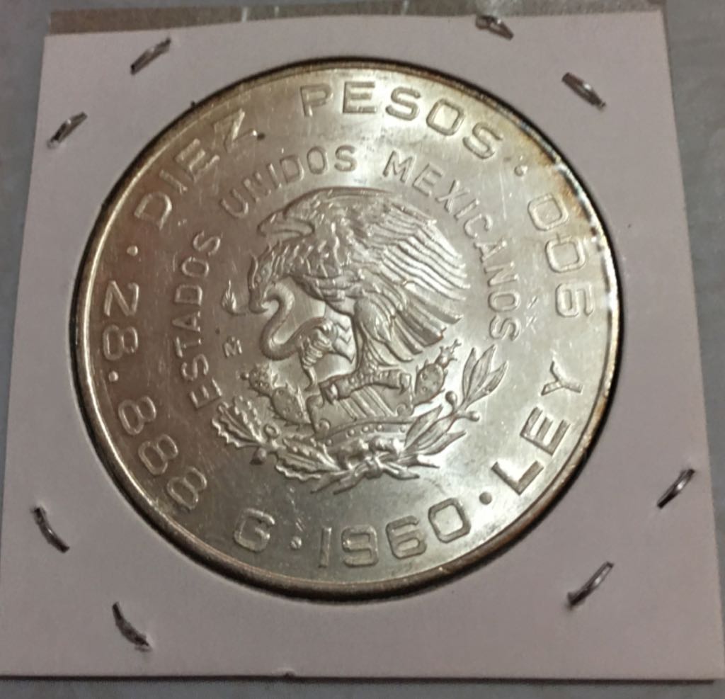 10 Pesos Madero/Hidalgo  coin collectible - Main Image 2