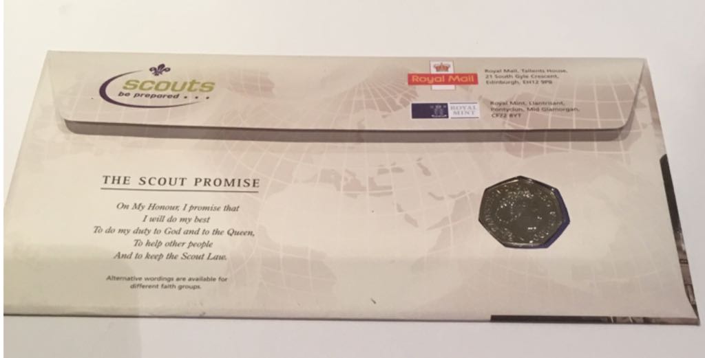 Centenary Of Scouting  coin collectible - Main Image 2