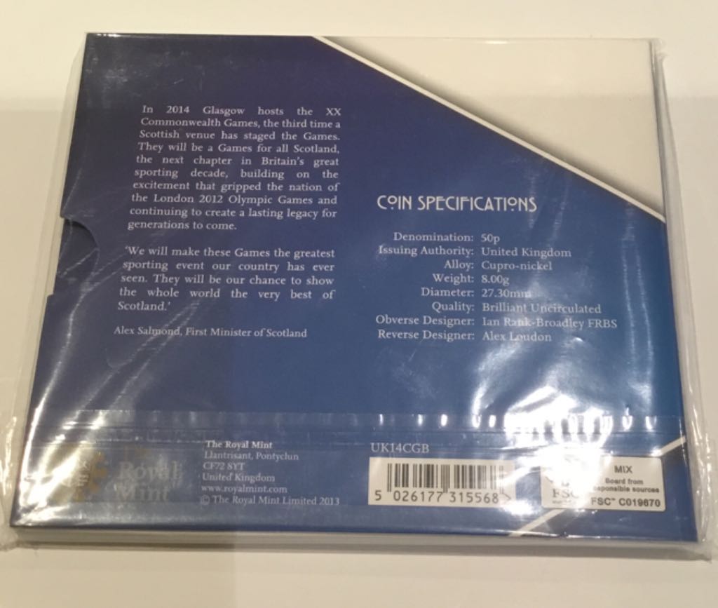 Commonwealth Games Glasgow 2014  coin collectible - Main Image 2