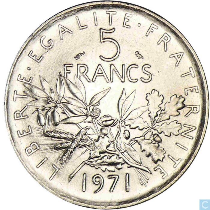 France 5 Francs  coin collectible - Main Image 2