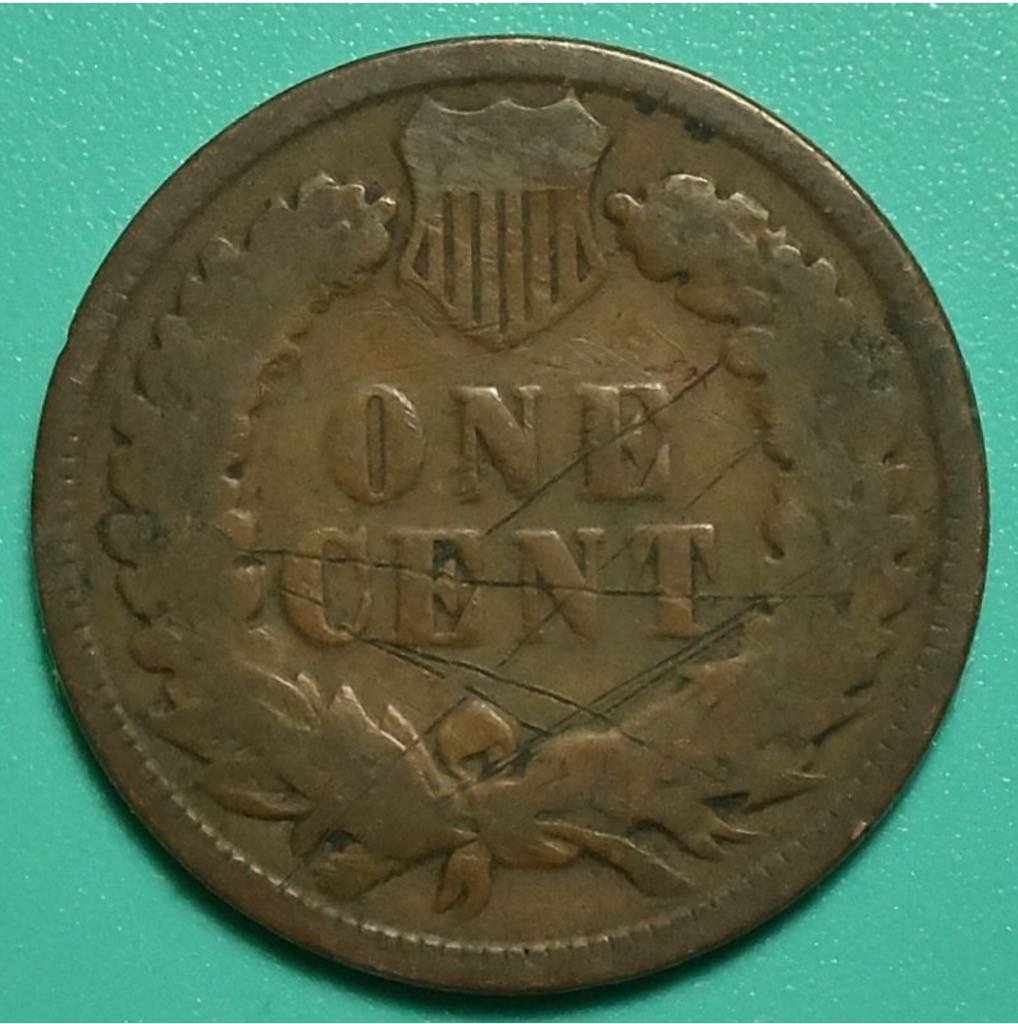 Indian Head Cent Type 3  coin collectible - Main Image 2