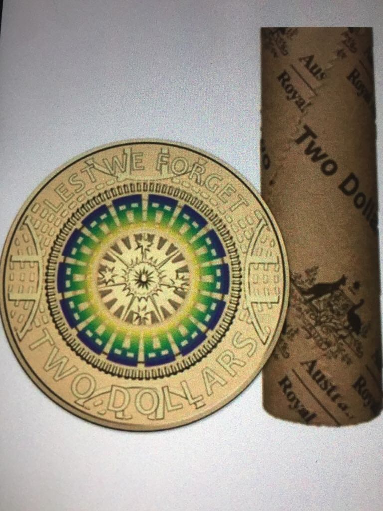 Anzac $2 Roll  coin collectible - Main Image 2