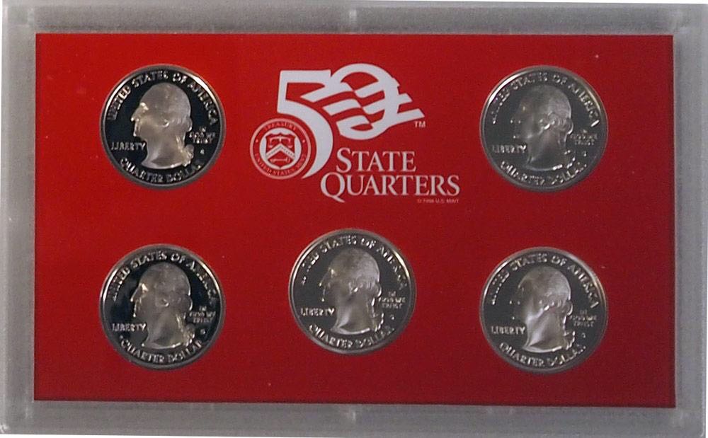 2004 Silver Quarter Proof Set  coin collectible - Main Image 2