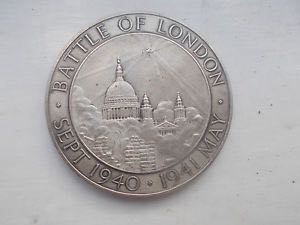 Battle Of London Medallion  coin collectible - Main Image 2