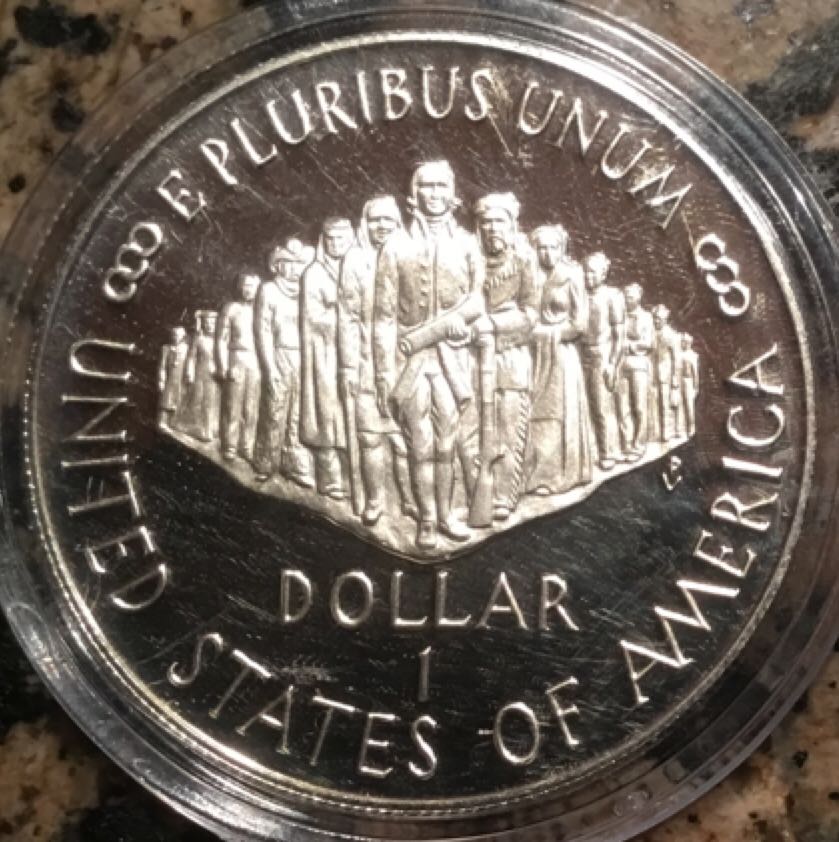 United States Constitution Bicentennial  coin collectible - Main Image 2