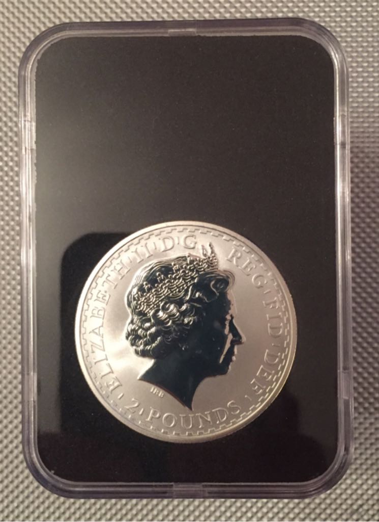 1oz 2002 British Britannia  coin collectible - Main Image 2