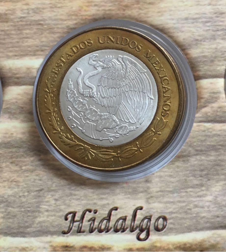 Moneda De 100 Pesos Hidalgo Etapa II  coin collectible - Main Image 2