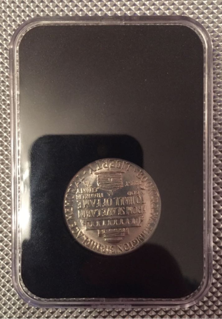 1947 US Booker T Washington Comemmorative Half Dollar coin collectible - Main Image 2