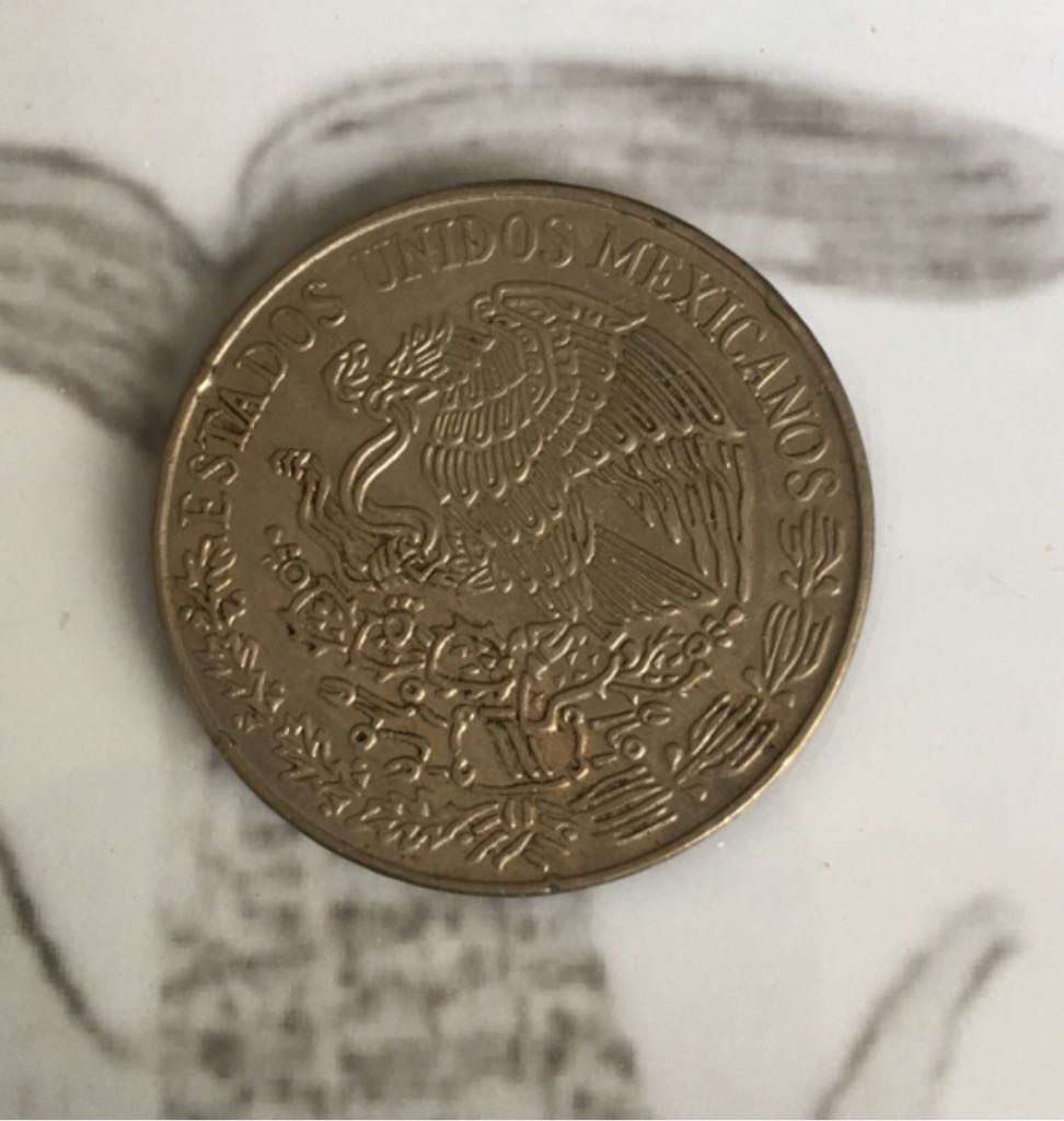 5 Pesos ( Cuadro 1971)  coin collectible - Main Image 2