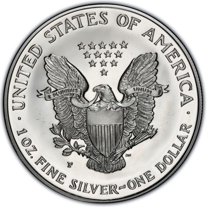 Silver Eagle 1994 P  coin collectible - Main Image 2