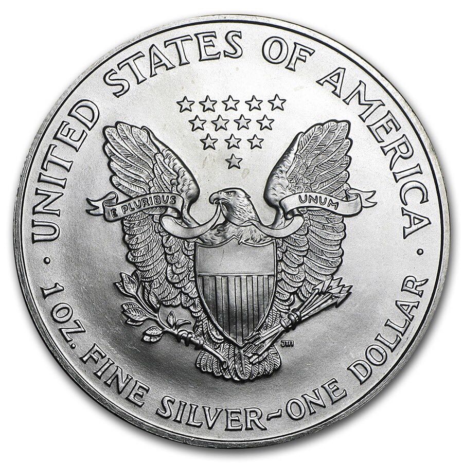 Silver Eagle 1998 S  coin collectible - Main Image 2