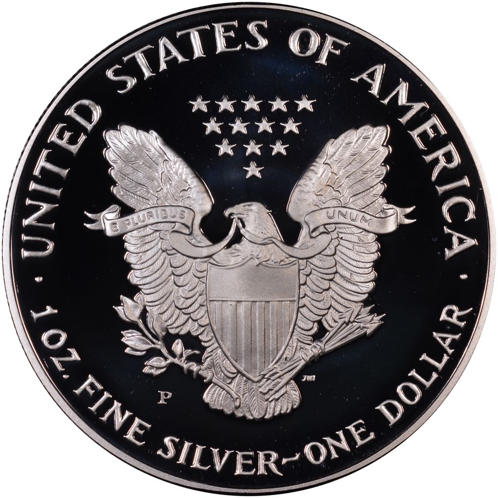 Silver Eagle 1993 P  coin collectible - Main Image 2