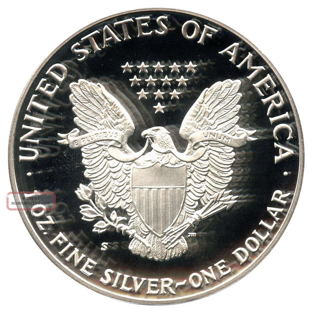 Silver Eagle 1986 S  coin collectible - Main Image 2