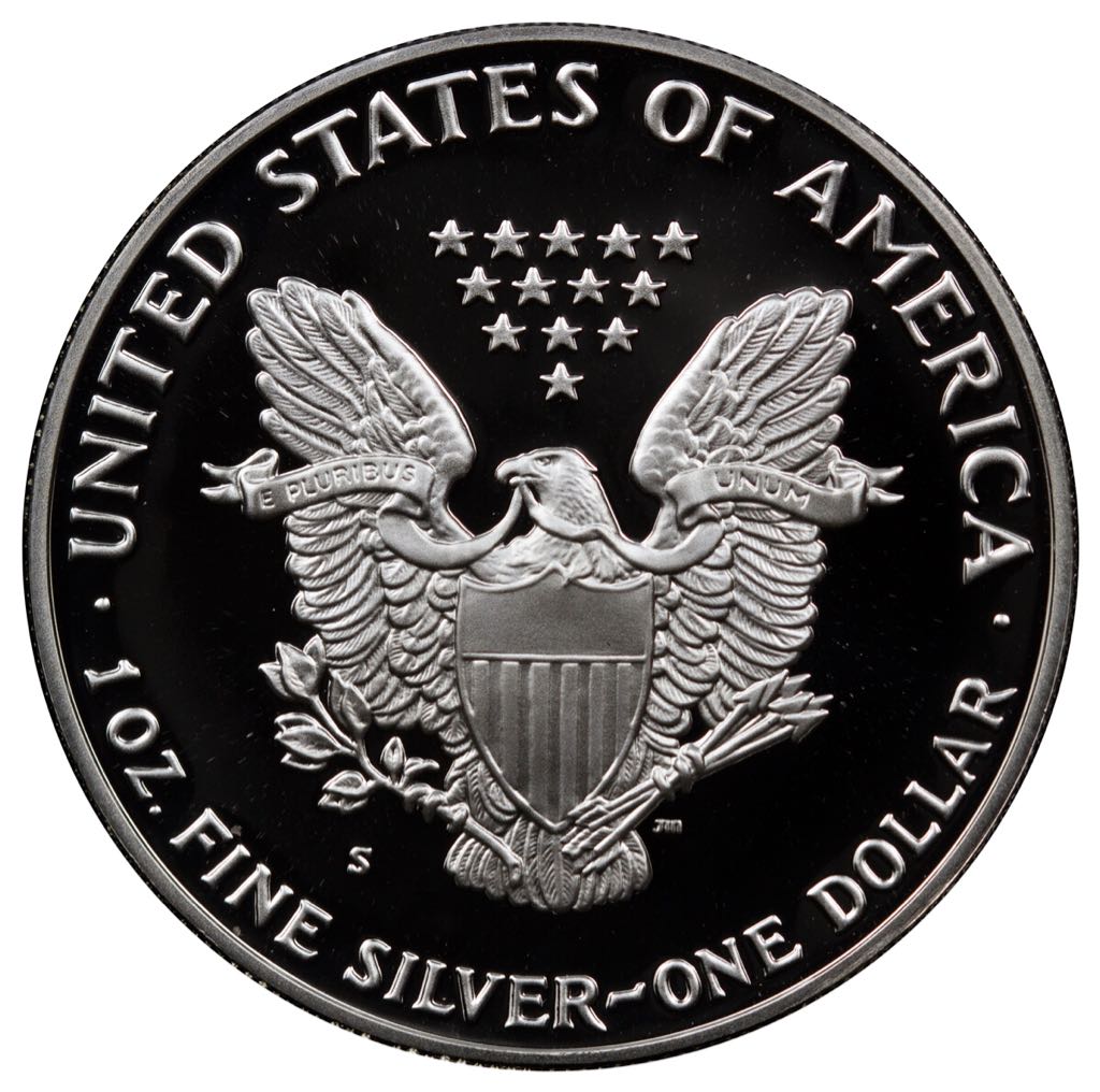 Silver Eagle 1989 S  coin collectible - Main Image 2