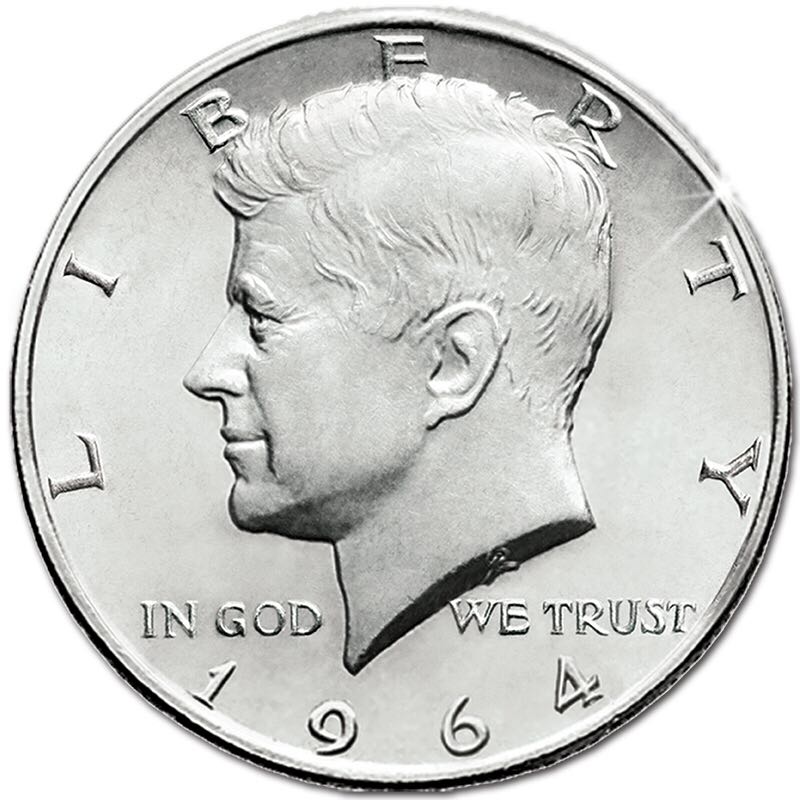 1964 Kennedy  coin collectible - Main Image 1
