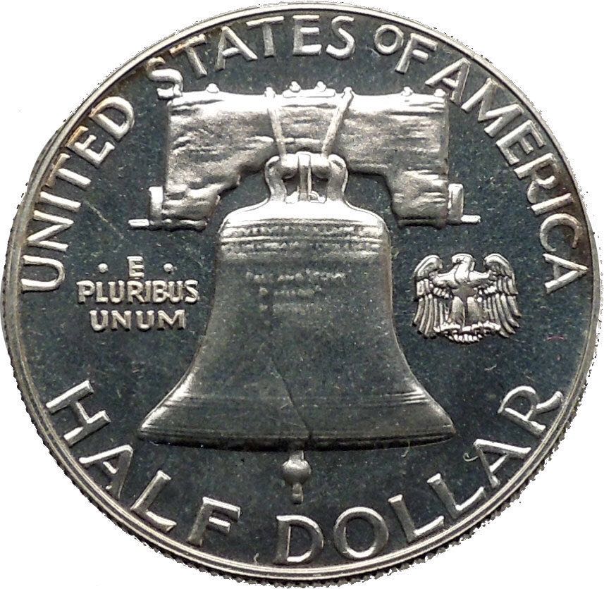 1963 Franklin  coin collectible - Main Image 2