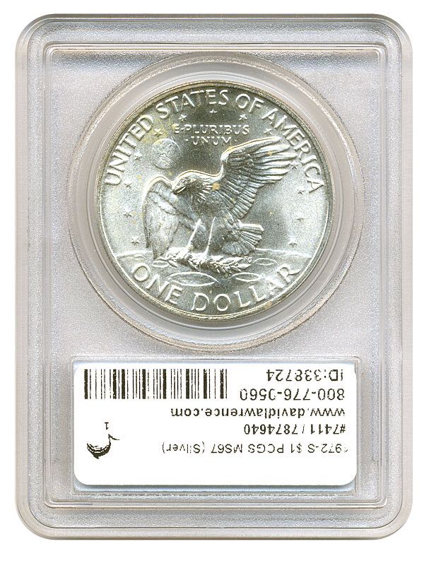 1972 S Ms67  coin collectible - Main Image 2