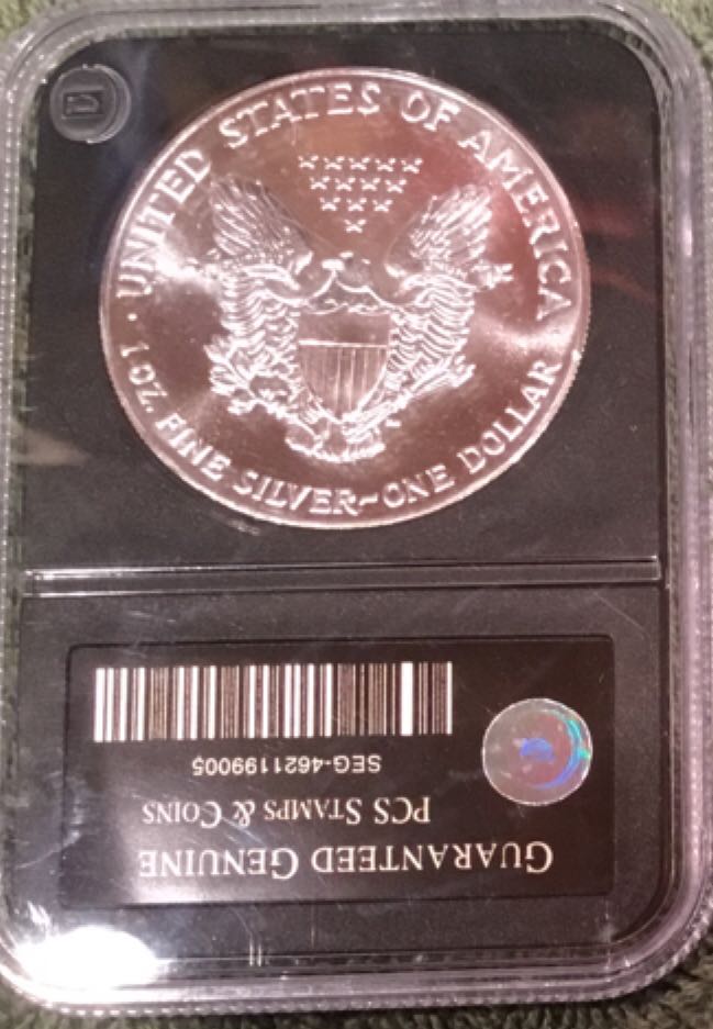 American Silver Eagle  coin collectible - Main Image 2