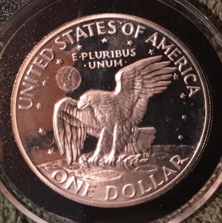 Eisenhower Dollar  coin collectible - Main Image 2