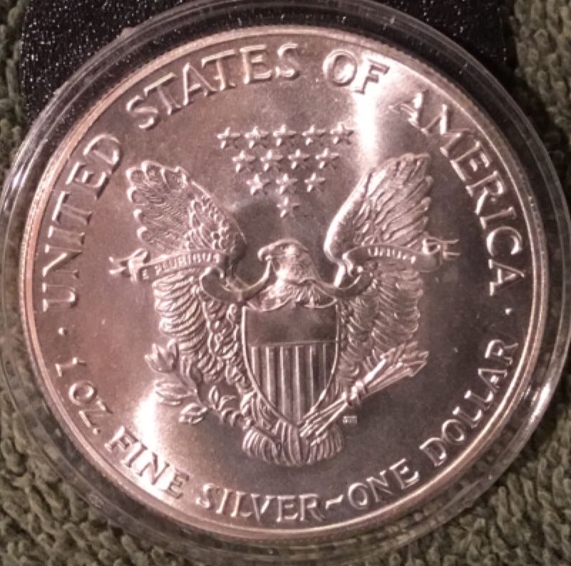 American Silver Eagle  coin collectible - Main Image 2