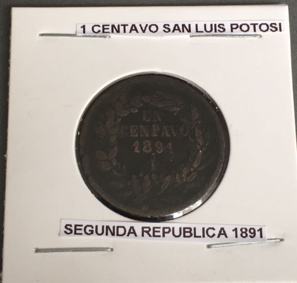 .1 Centavo San Luis Potosi  coin collectible - Main Image 1
