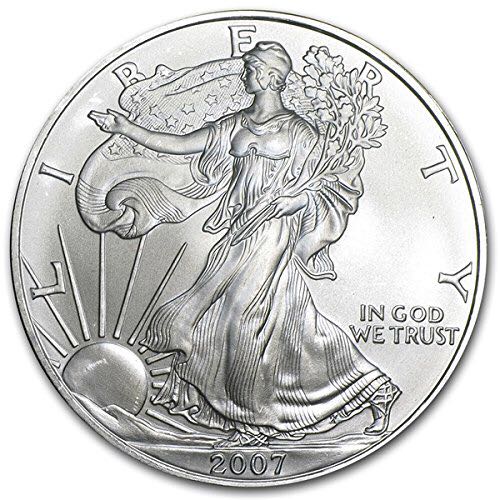 2007 Silver Eagle  coin collectible - Main Image 2