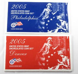 2005 Uncirculated Mint Set  coin collectible - Main Image 2