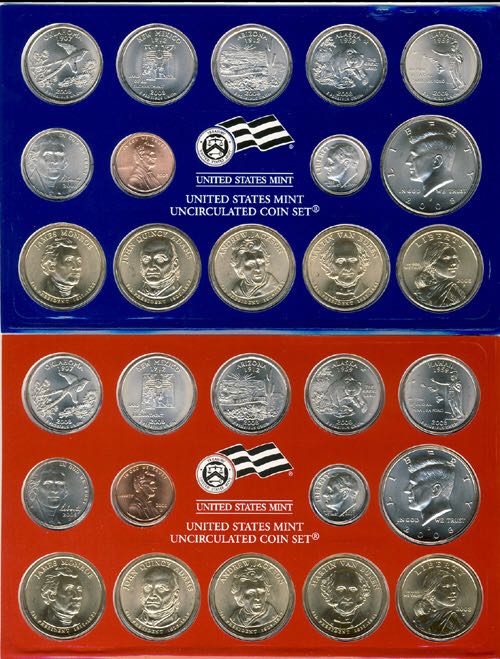 C. 2008 United States Mint Uncirculated Coin Set   coin collectible - Main Image 2