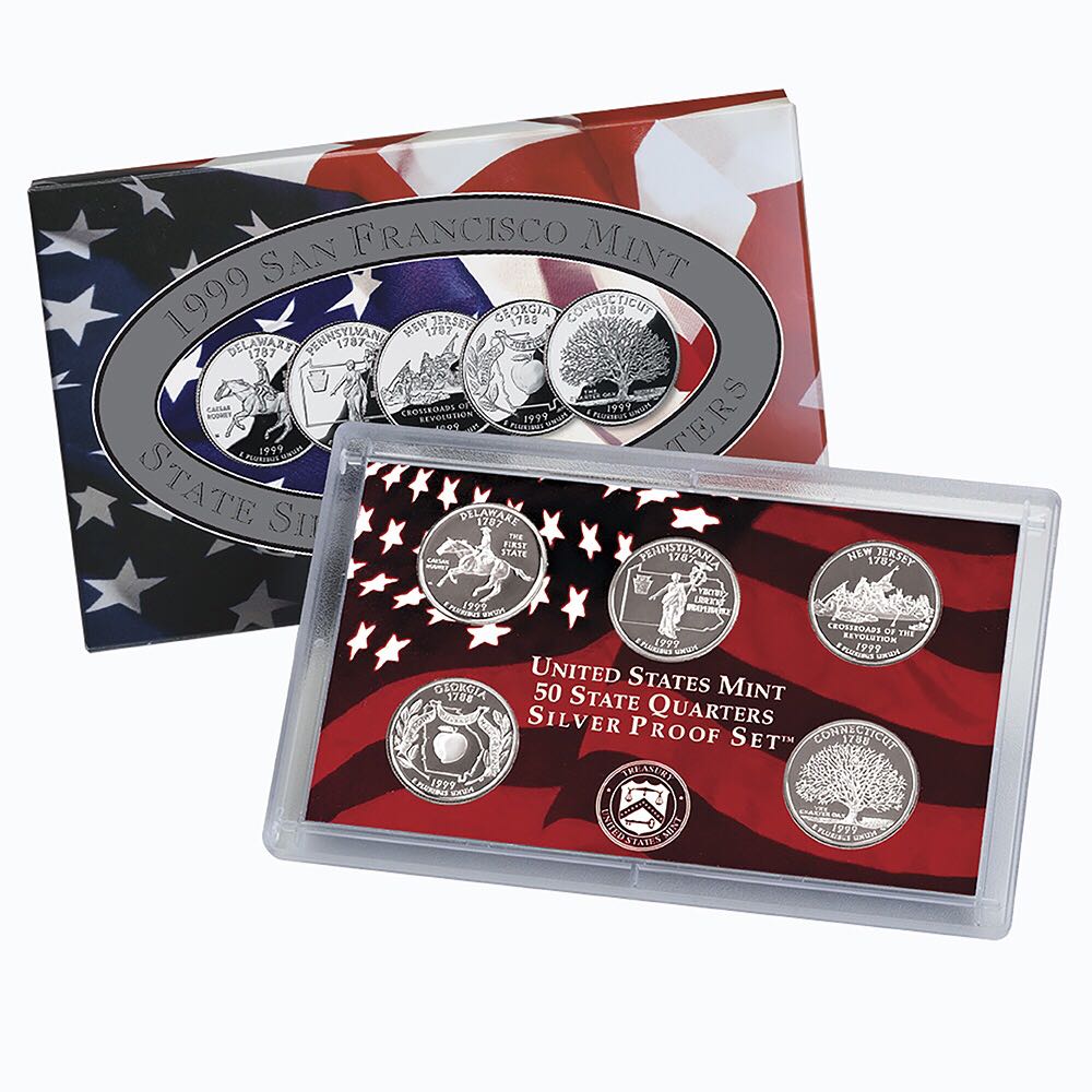 2009 Silver Quarter Set  coin collectible - Main Image 2