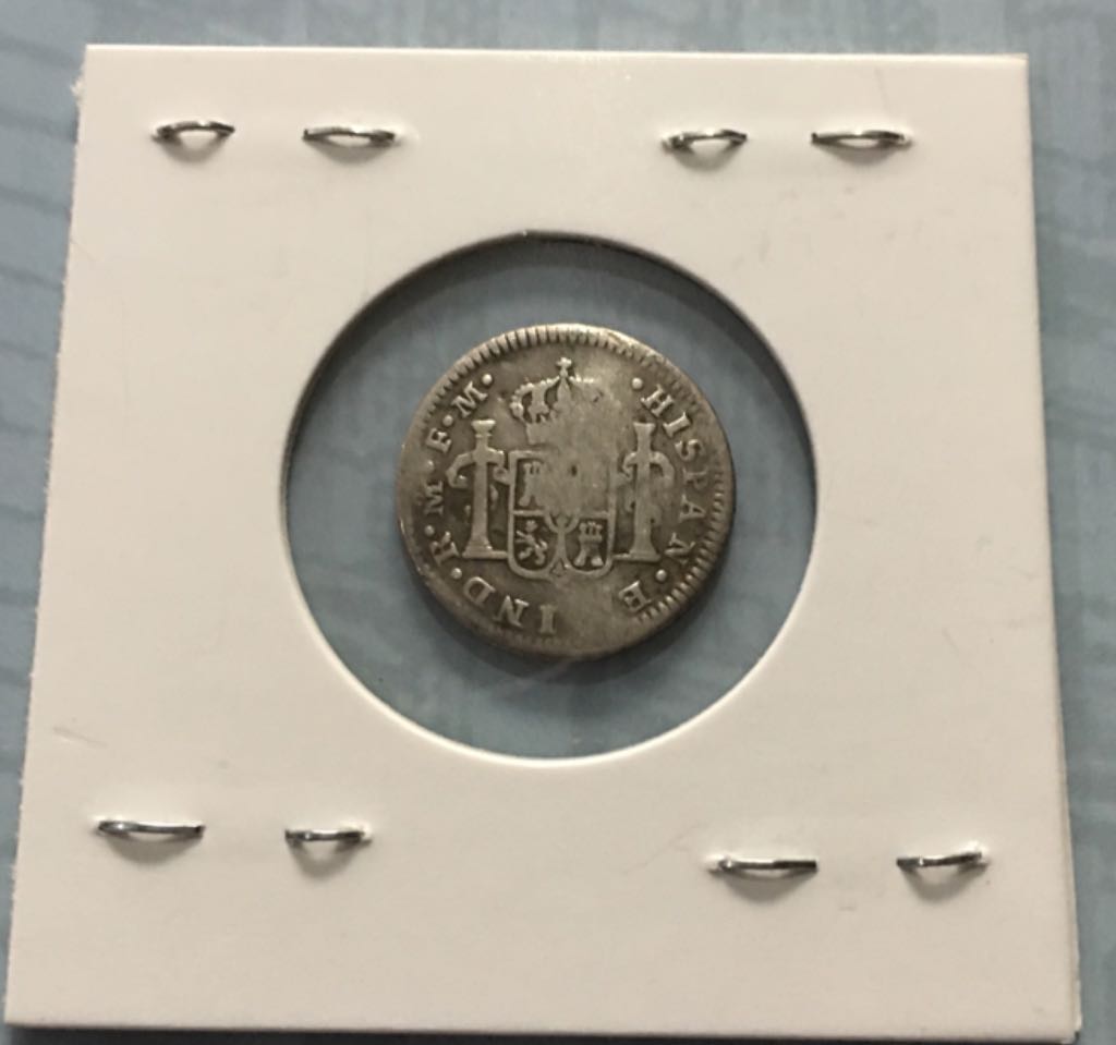 Medio Real Carolus III  coin collectible - Main Image 2