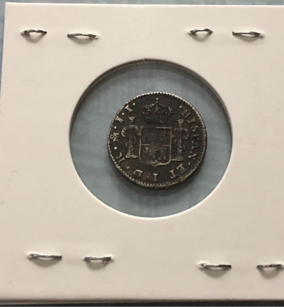 Medio Real Ferdinand VII  coin collectible - Main Image 2