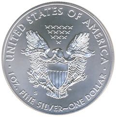 2024 Silver Eagles Unciculated  coin collectible - Main Image 2