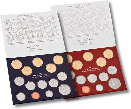 C. 2012 United States Mint Uncirculated Coin Set  coin collectible - Main Image 2