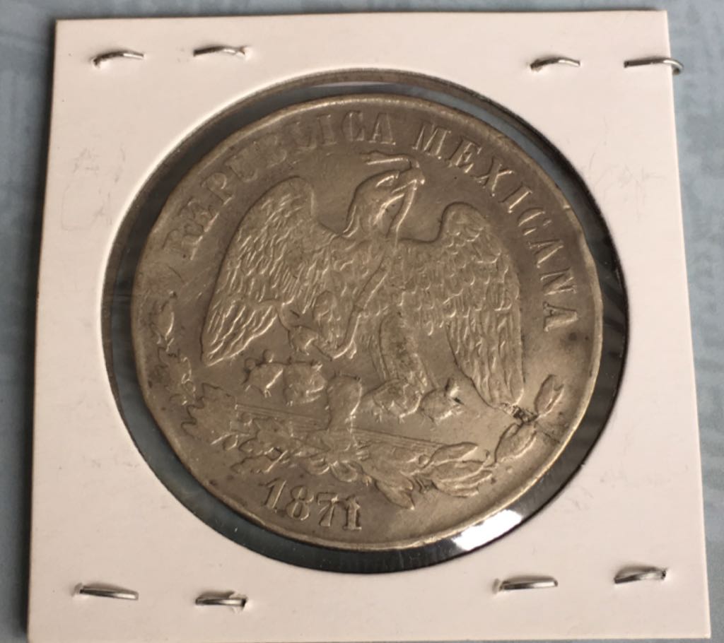 1 Peso Culiacan Balanza  coin collectible - Main Image 2