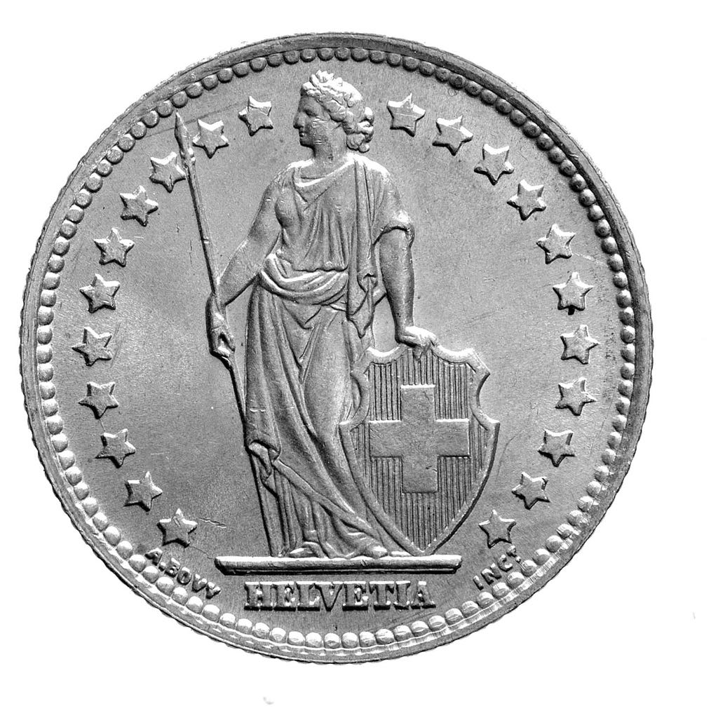 1-Switzerland 1 Franken, 1998  coin collectible - Main Image 2