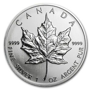Canadian Silver Maple Leaf  coin collectible - Main Image 2