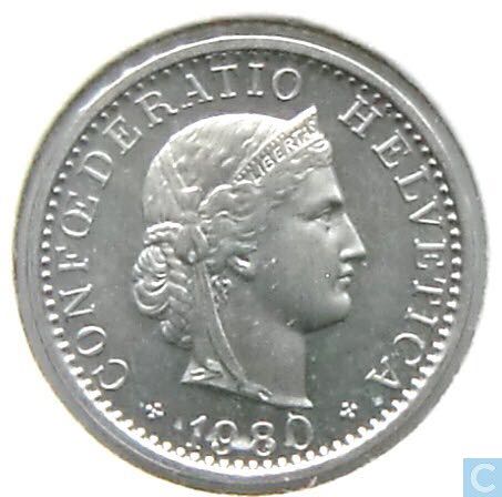 Switzerland 20 Rappen  coin collectible - Main Image 2