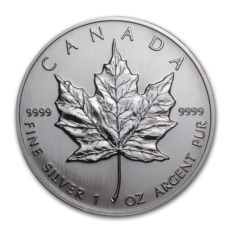 Canadian Silver Maple Leaf  coin collectible - Main Image 2