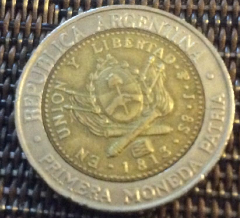 Argentina 1 Peso  coin collectible - Main Image 2