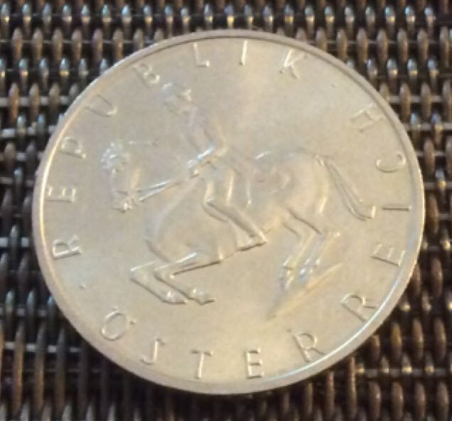 1981 Austrian 5 Schilling  coin collectible - Main Image 2