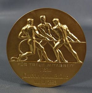 Vienna Chamber Of Commerce Medal  coin collectible - Main Image 2