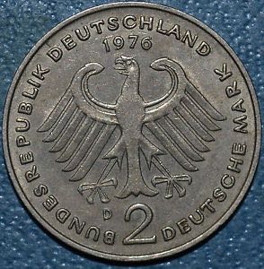 Germany - 2 Deutsche Mark  coin collectible - Main Image 2