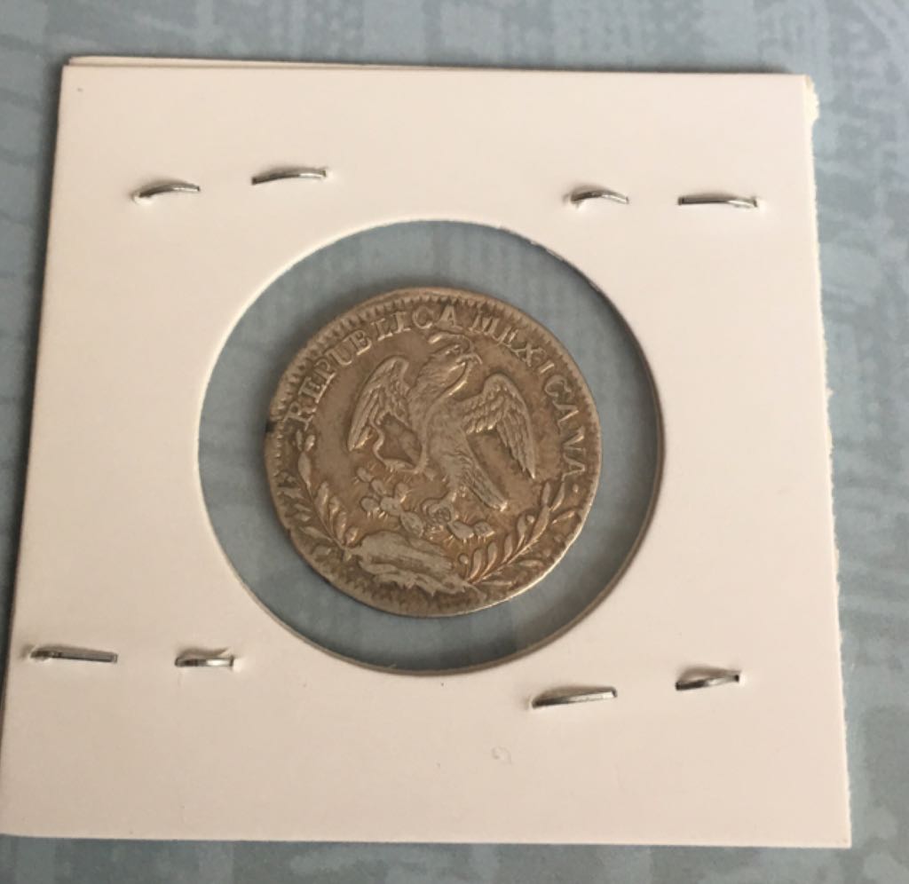 1 Real Zacatecas  coin collectible - Main Image 2