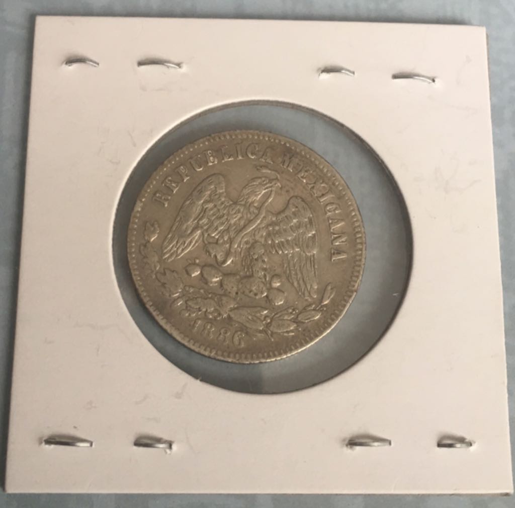 .25 Centavos Zacatecas Balanza  coin collectible - Main Image 2