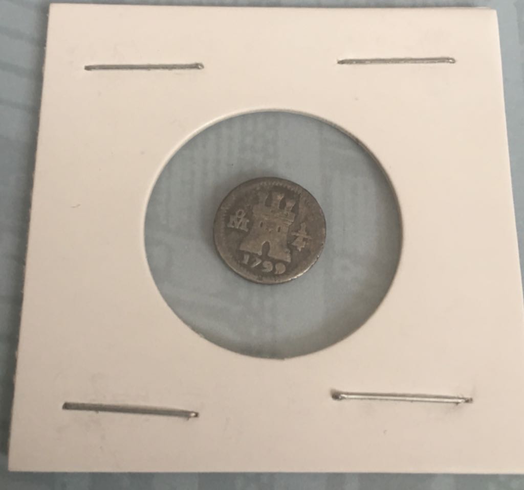 1/4 Real Carolus IV  coin collectible - Main Image 2